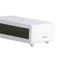 Budík Berlín LCD s nabíjačkou Karlsson KA6156WH, biela